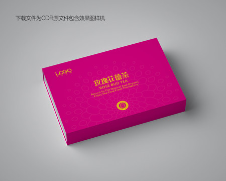 玫瑰花蕾茶包裝