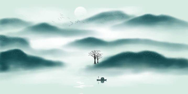 古風山水
