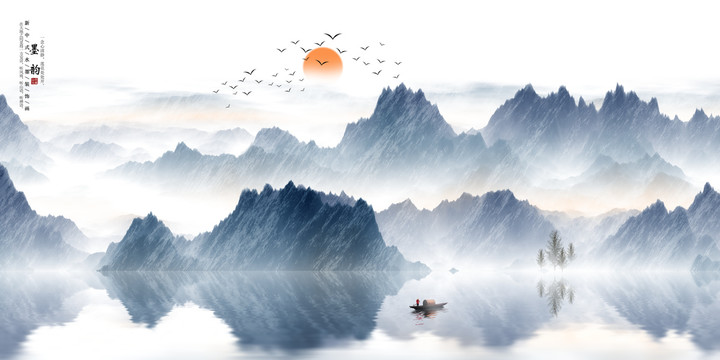 水墨山水