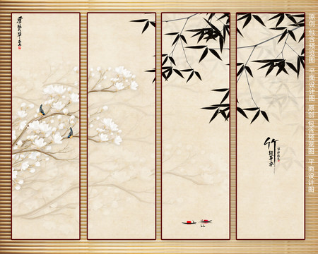 中式裝飾畫