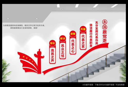 人大之家樓梯間文化
