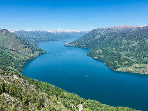 山川河流新疆风景