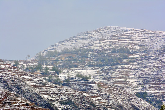 春山雪霁