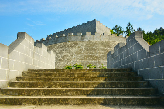 仿古观光长城