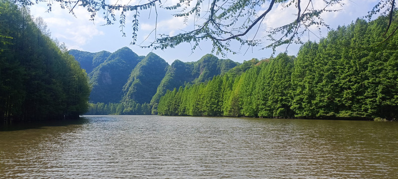 汉中南郑龙池风景区