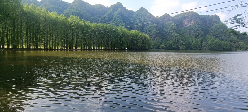 汉中南郑龙池风景区