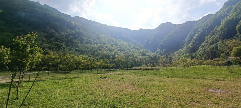 汉中南郑龙池风景区