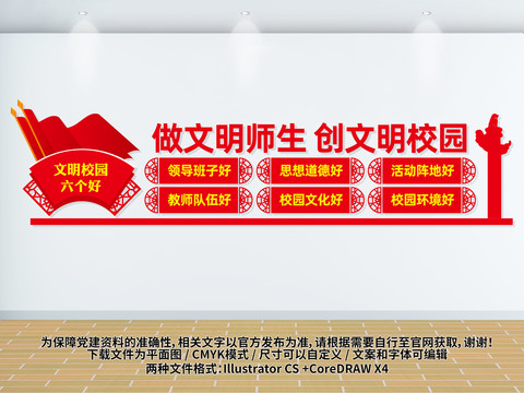 文明校園六個(gè)好