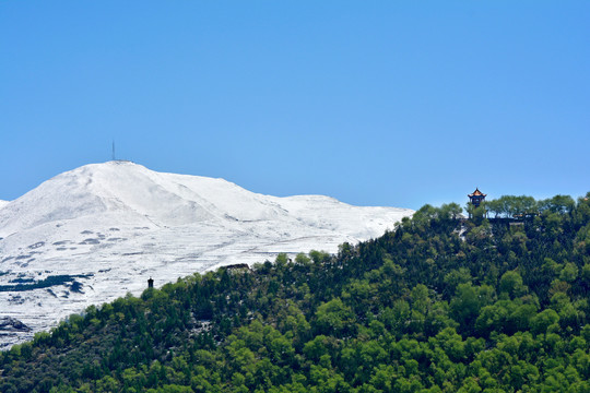 春山雪霁