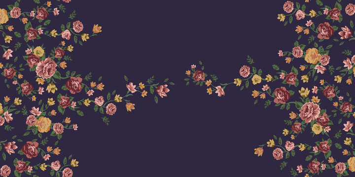 定位花朵樹葉