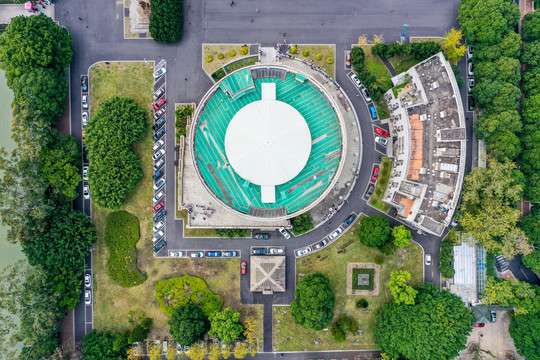 航拍福建博物院