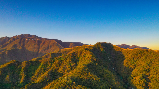 登长城秋景秋意