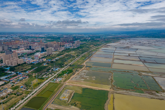 中国山西运城盐湖