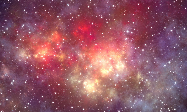 藍(lán)紫色唯美夢(mèng)幻星空背景