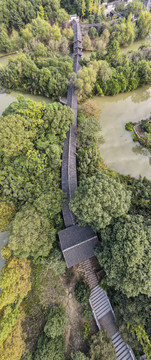 南昌八大三人景区风雨桥