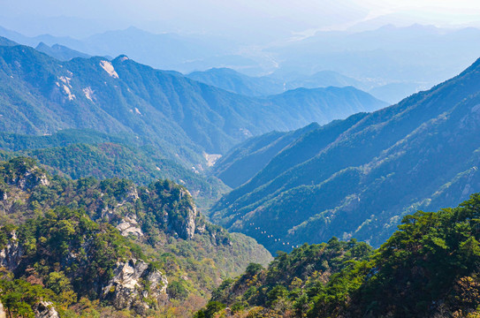 大别山国家地质公园天堂寨景区