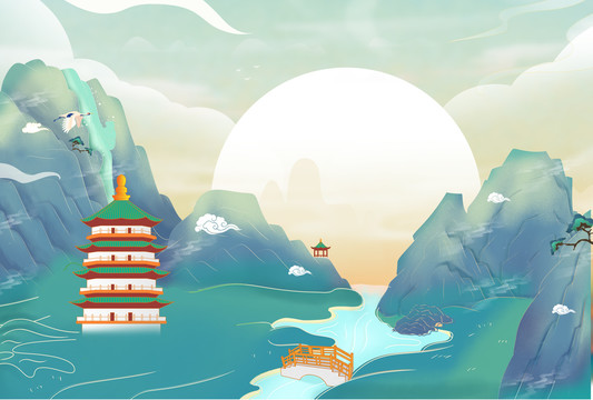 國潮背景