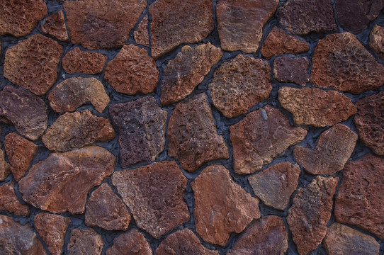 火山石文化墙