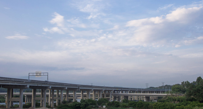 高速路高架桥公路