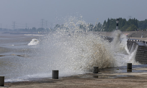 海宁钱江大潮