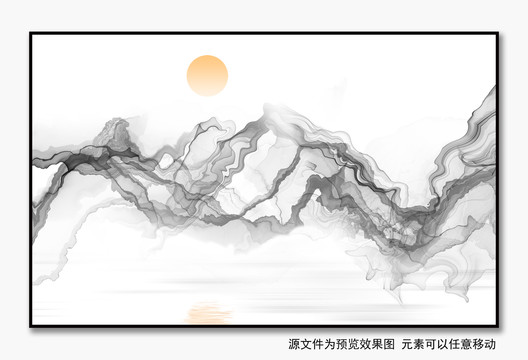 新中式裝飾畫