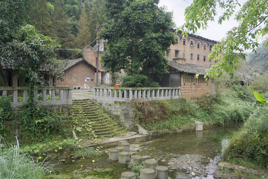 乐山嘉阳煤矿芭蕉沟老住宅