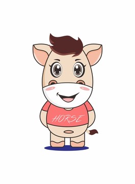 卡通小馬