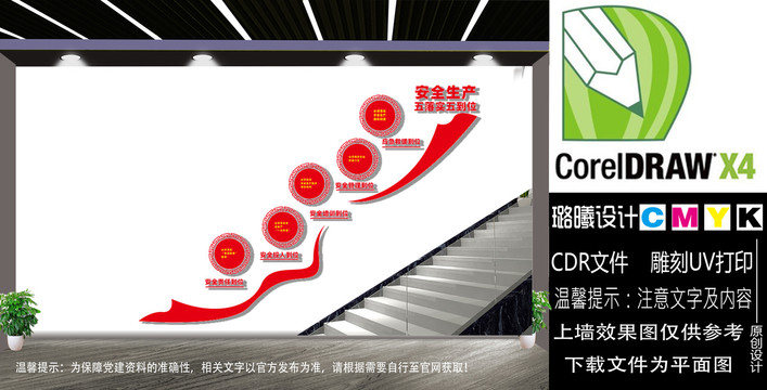 安全生產(chǎn)五落實五到位樓道