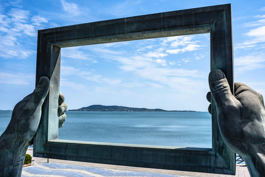 劉公島遠(yuǎn)眺