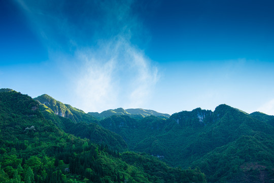 山村景色