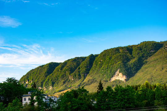 山村景色