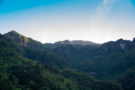 山村景色