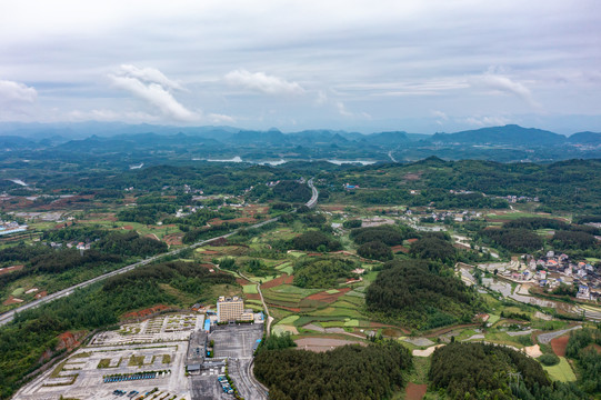 建设中的湖南湘西边城机场