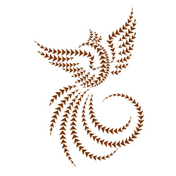 鳳凰背景矢量設(shè)計(jì)