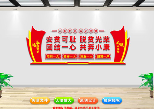 鄉(xiāng)村扶貧文化墻