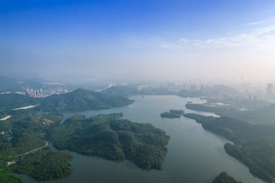 广东深圳罗湖生态风光