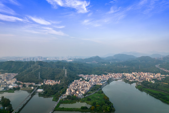 广东深圳罗湖城市风景