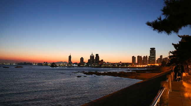 青岛夜景