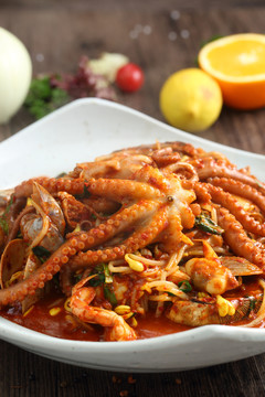 辣燜章魚(yú)