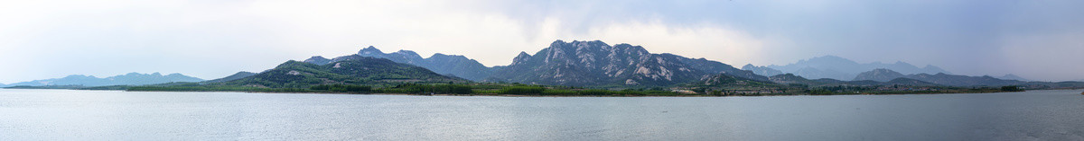 威海米山水库全景