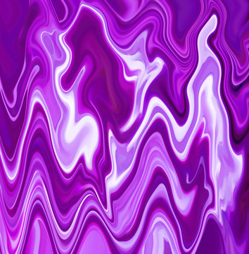 紫色抽象流体画