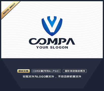 V字母LOGO