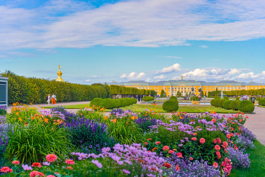 俄罗斯圣彼得堡夏宫