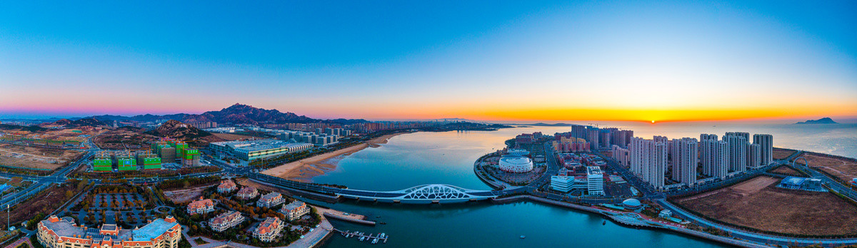 青岛西海岸城市全景