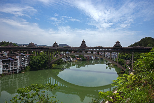 三江县城风雨桥