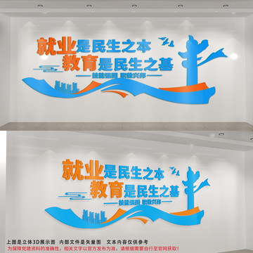 就業(yè)教育文化墻