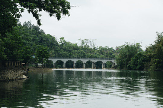 大七孔景区大桥