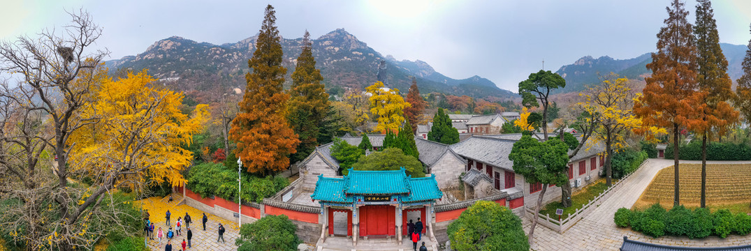 崂山太清宫全景