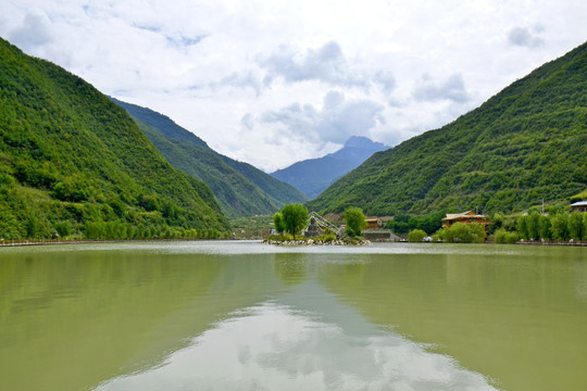 大河坝风光