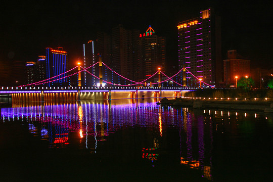 乌鲁木齐夜景风光